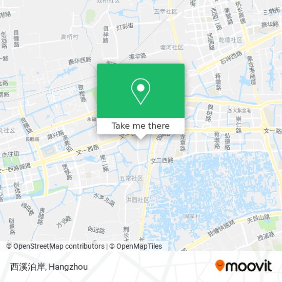 西溪泊岸 map