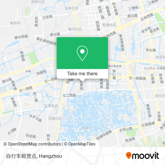 自行车租赁点 map