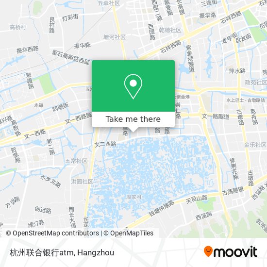 杭州联合银行atm map