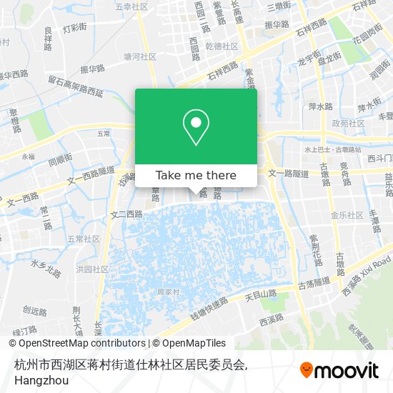 杭州市西湖区蒋村街道仕林社区居民委员会 map