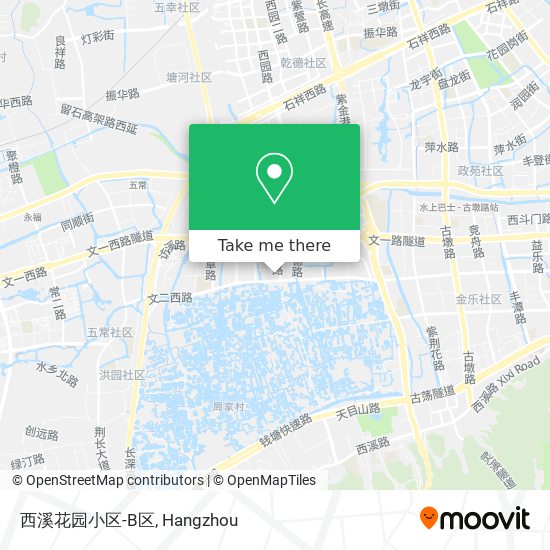 西溪花园小区-B区 map