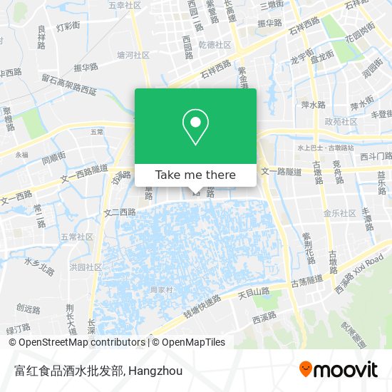 富红食品酒水批发部 map