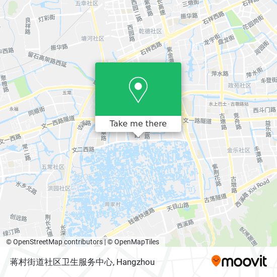 蒋村街道社区卫生服务中心 map
