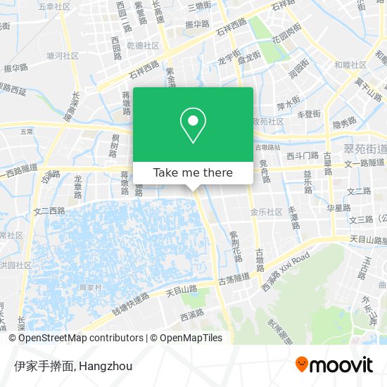伊家手擀面 map