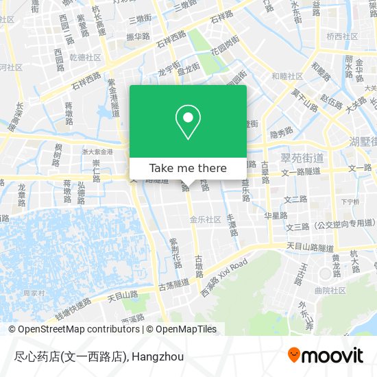 尽心药店(文一西路店) map