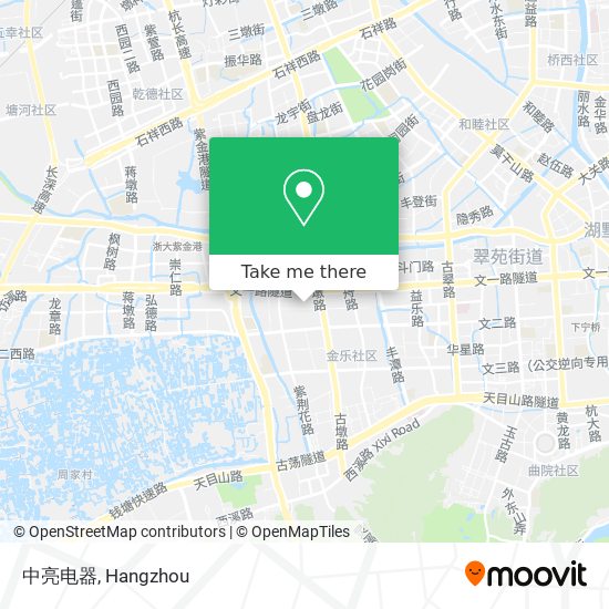 中亮电器 map