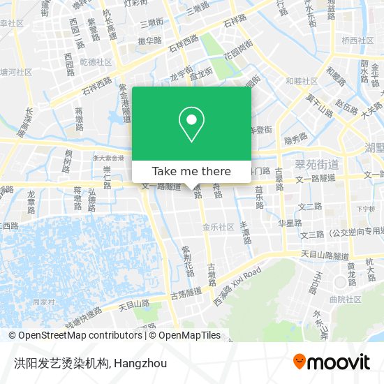 洪阳发艺烫染机构 map
