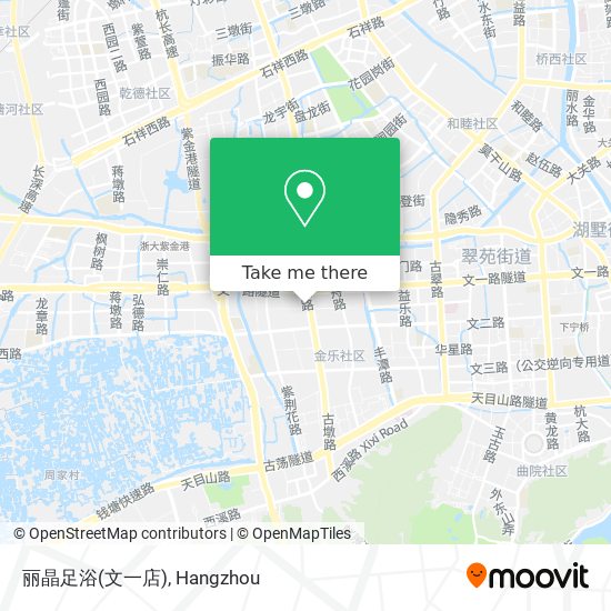 丽晶足浴(文一店) map