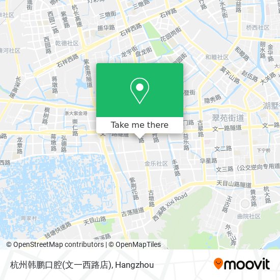 杭州韩鹏口腔(文一西路店) map