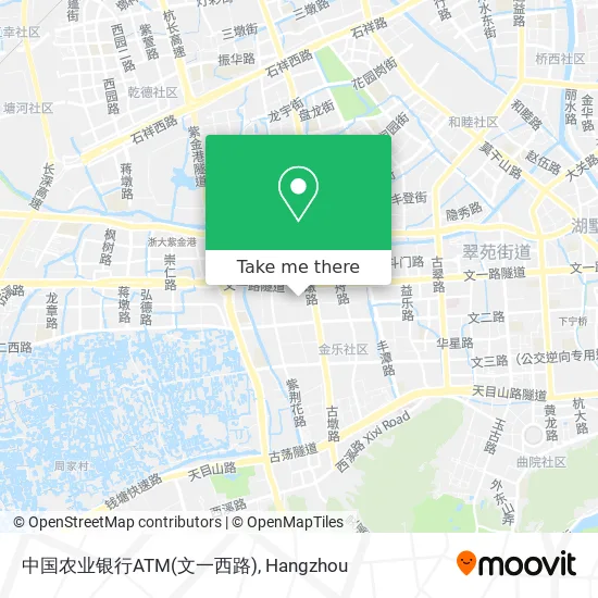 中国农业银行ATM(文一西路) map