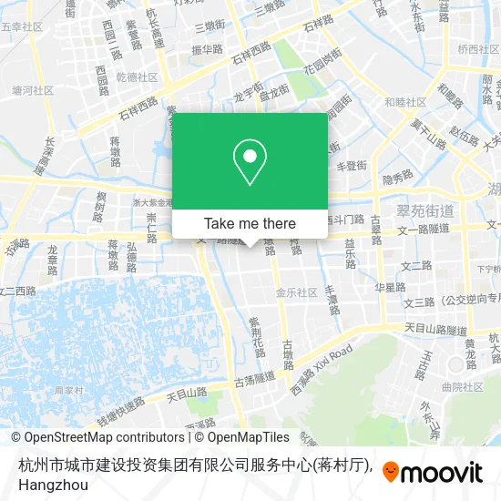 杭州市城市建设投资集团有限公司服务中心(蒋村厅) map