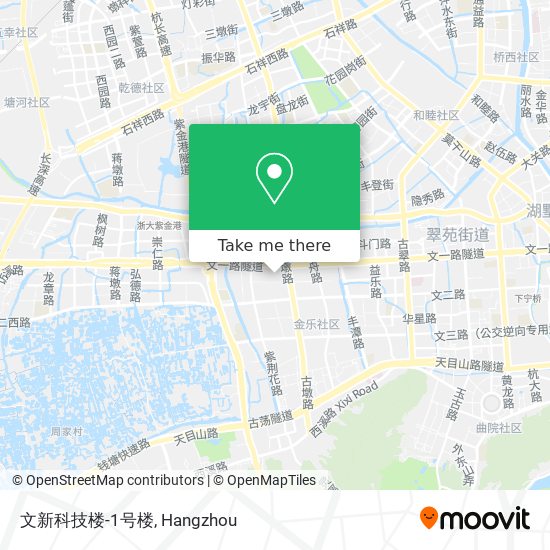 文新科技楼-1号楼 map