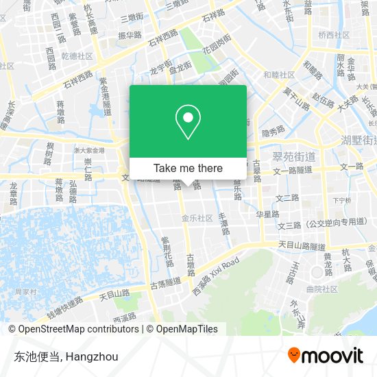 东池便当 map