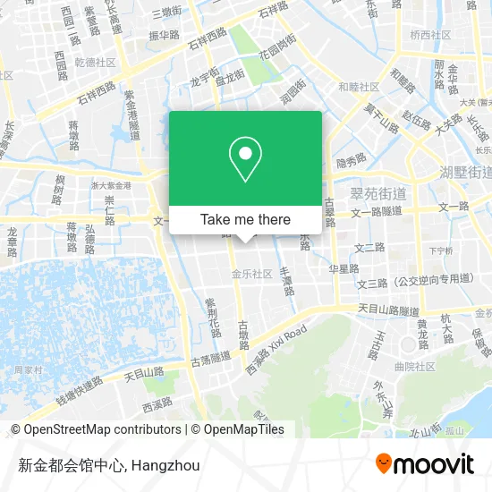 新金都会馆中心 map