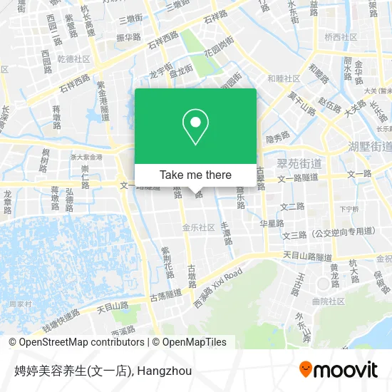 娉婷美容养生(文一店) map