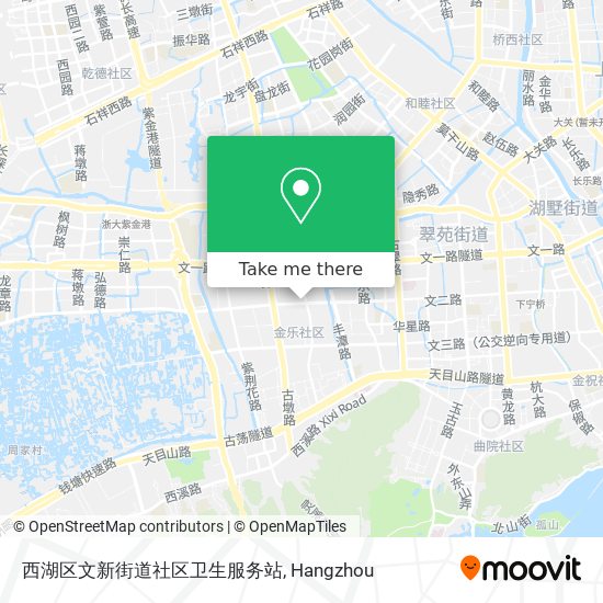 西湖区文新街道社区卫生服务站 map