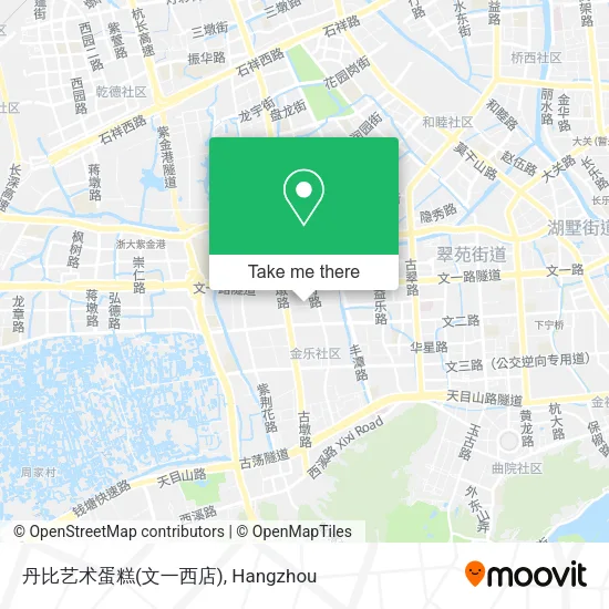 丹比艺术蛋糕(文一西店) map