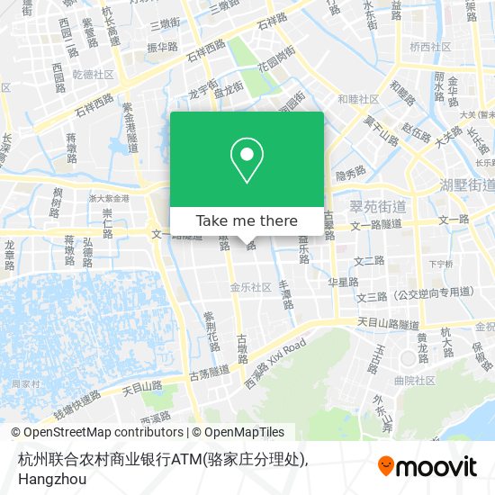 杭州联合农村商业银行ATM(骆家庄分理处) map