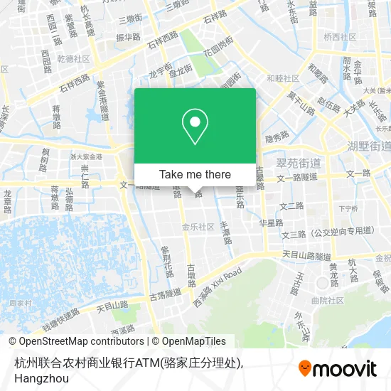 杭州联合农村商业银行ATM(骆家庄分理处) map