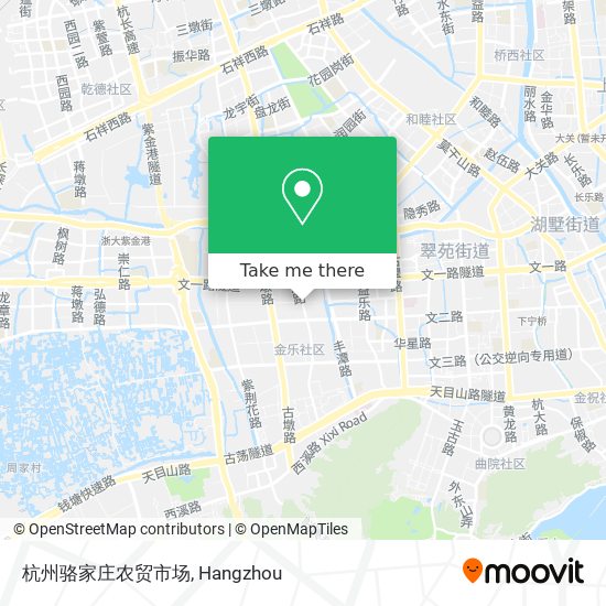 杭州骆家庄农贸市场 map