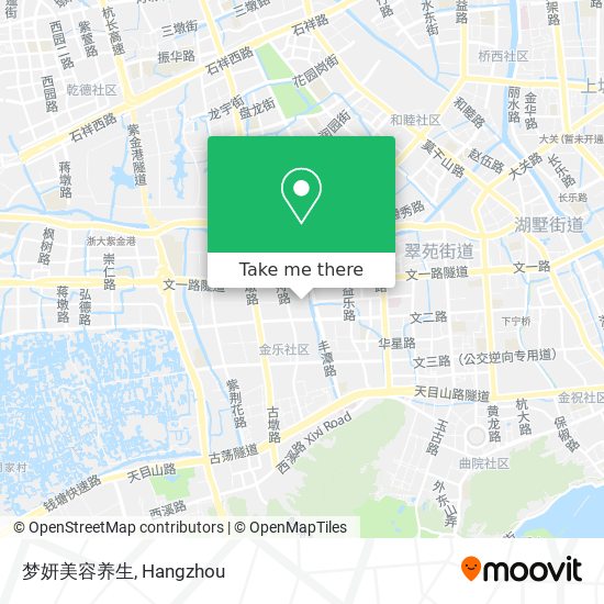梦妍美容养生 map