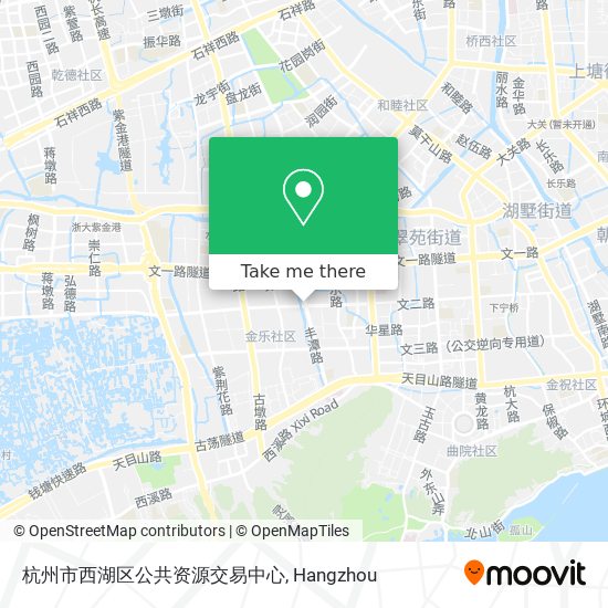 杭州市西湖区公共资源交易中心 map