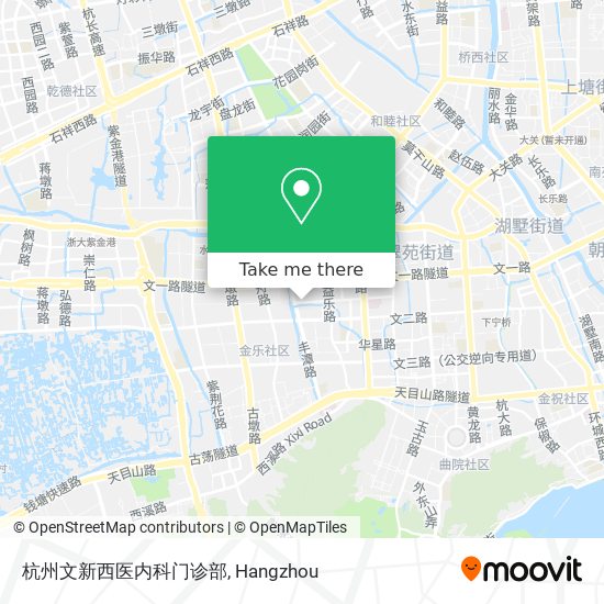 杭州文新西医内科门诊部 map