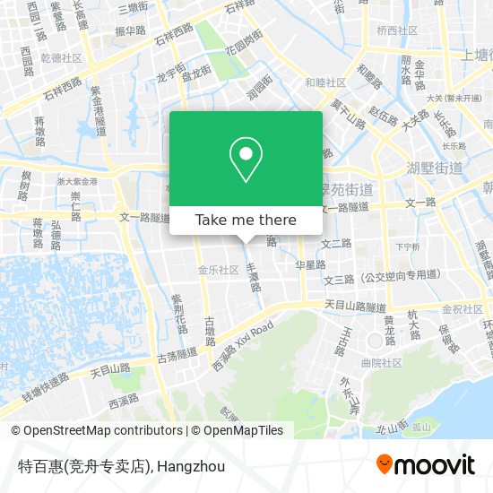 特百惠(竞舟专卖店) map