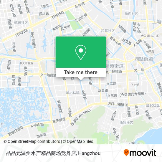 晶品元温州水产精品商场竞舟店 map