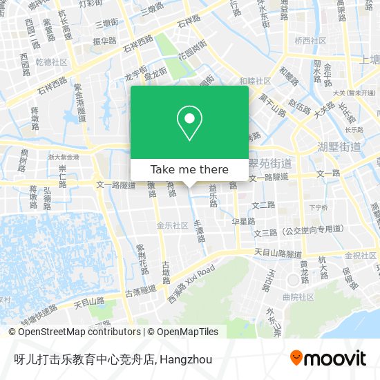 呀儿打击乐教育中心竞舟店 map