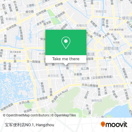 宝军便利店NO.1 map