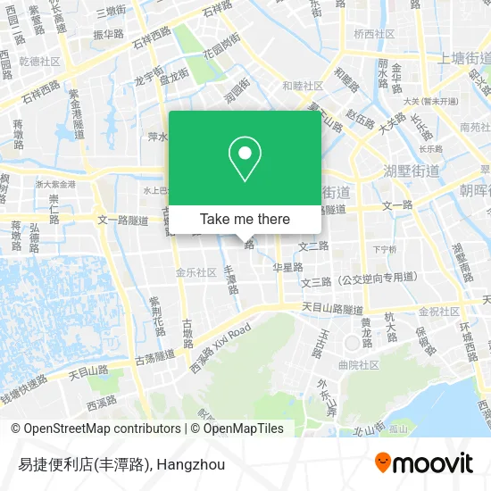 易捷便利店(丰潭路) map