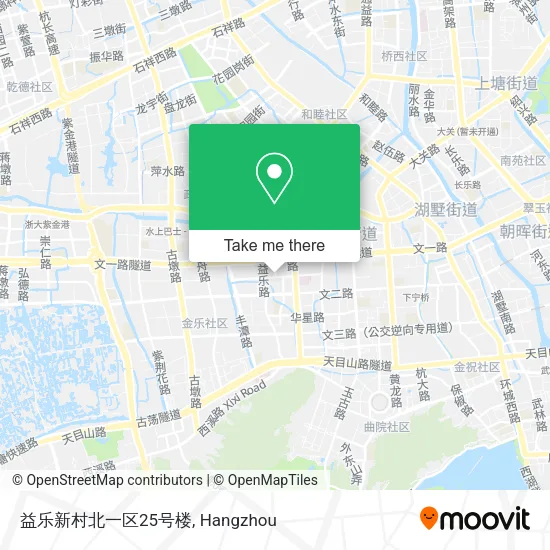 益乐新村北一区25号楼 map