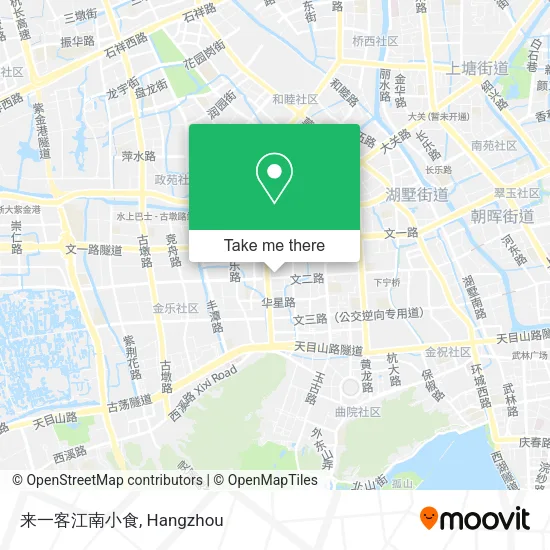 来一客江南小食 map