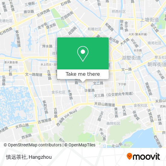 慎远茶社 map
