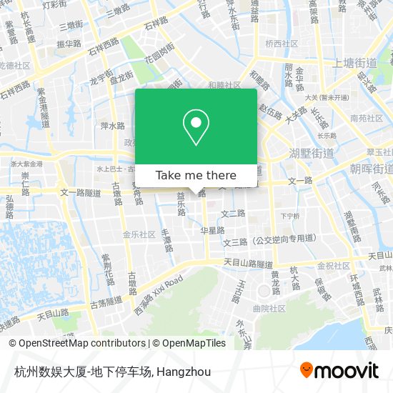 杭州数娱大厦-地下停车场 map