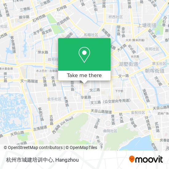 杭州市城建培训中心 map