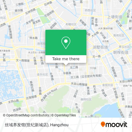 丝域养发馆(世纪新城店) map