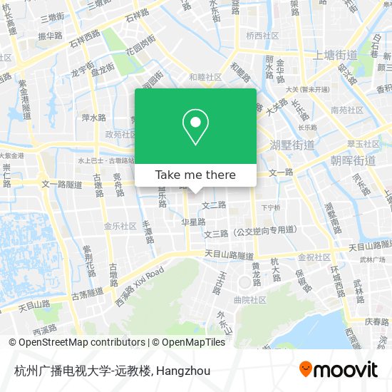 杭州广播电视大学-远教楼 map