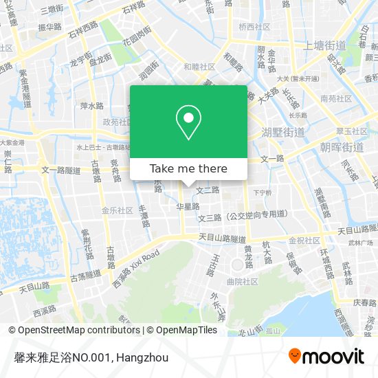 馨来雅足浴NO.001 map