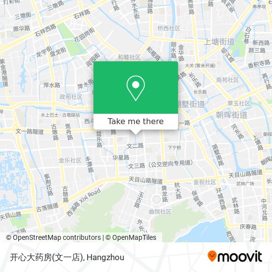 开心大药房(文一店) map