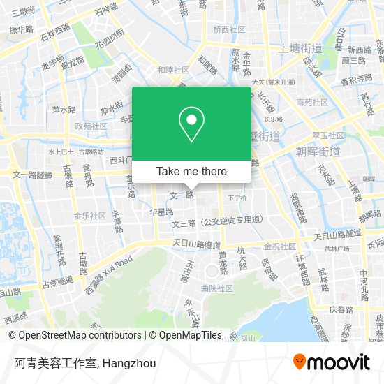 阿青美容工作室 map