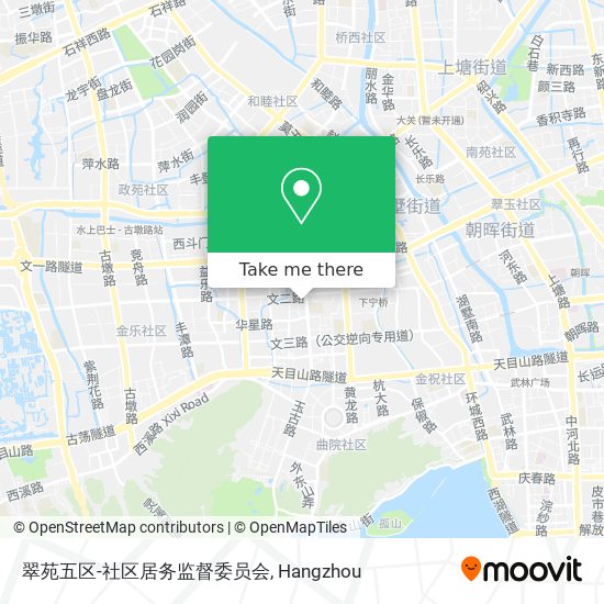 翠苑五区-社区居务监督委员会 map