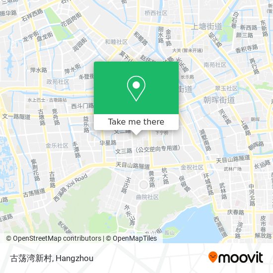 古荡湾新村 map