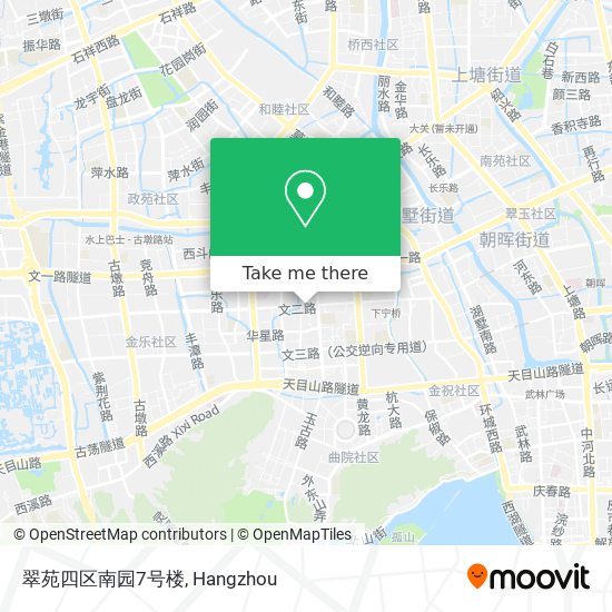 翠苑四区南园7号楼 map
