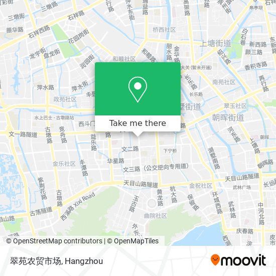 翠苑农贸市场 map