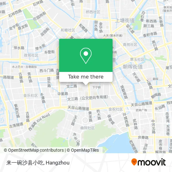 来一碗沙县小吃 map