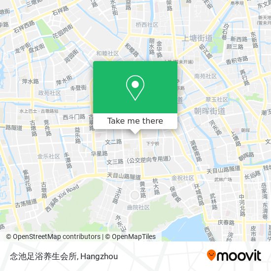 念池足浴养生会所 map