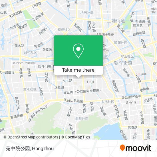 苑中院公园 map
