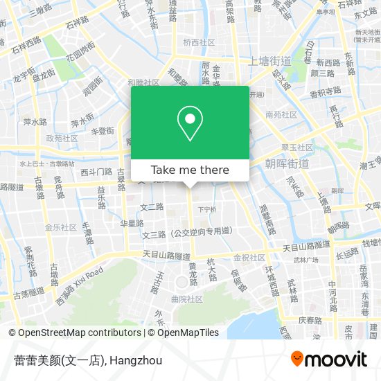 蕾蕾美颜(文一店) map